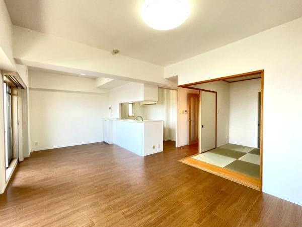 大阪府大阪市平野区背戸口3丁目の中古マンションのリビング