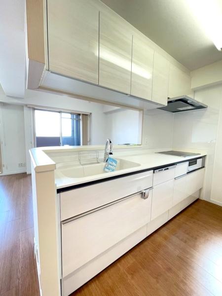 大阪府大阪市平野区背戸口3丁目の中古マンションのキッチン