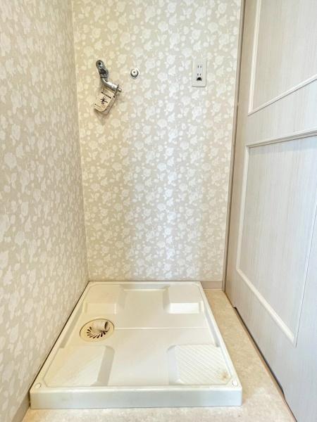 大阪府大阪市平野区背戸口3丁目の中古マンションの洗面台・洗面所