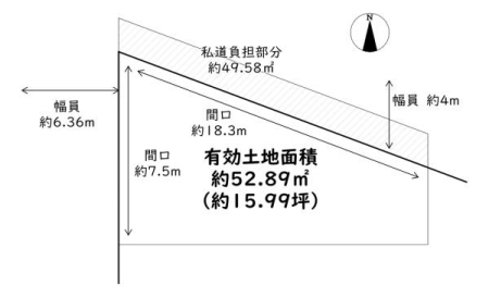 ���{���s���Z�g���c��1���ڂ̓y�n�̊Ԏ��}�i��N)