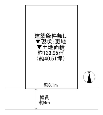 ���{�����s�V�r����1���ڂ̓y�n�̊Ԏ��}�i��N)