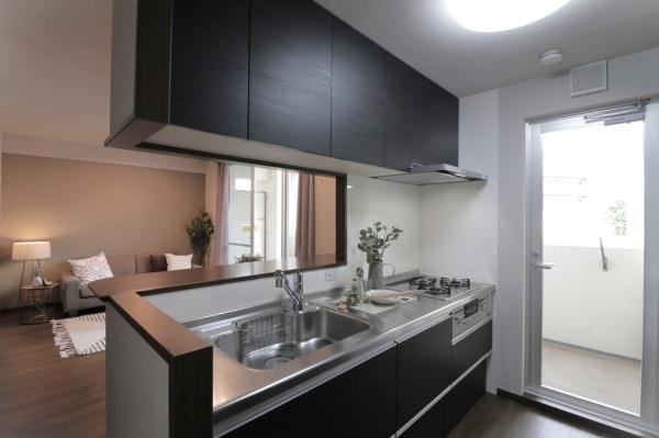 大阪府大阪市平野区加美西1丁目の中古マンションのキッチン