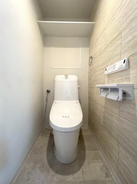 大阪府大阪市東住吉区照ケ丘矢田1丁目の中古マンションのトイレ