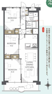 ���{�����s����c3���ڂ̒��Ã}���V�����̊Ԏ��}�i��N)