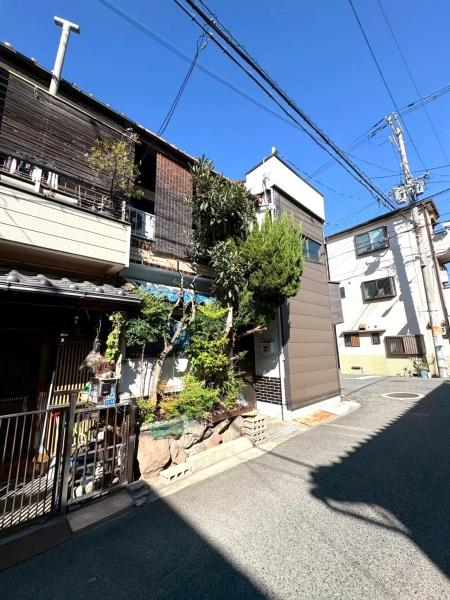 大阪府大阪市東住吉区田辺6丁目の中古テラスハウスのその他現地