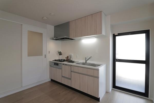 大阪府大阪市東住吉区山坂1丁目の中古マンションのキッチン