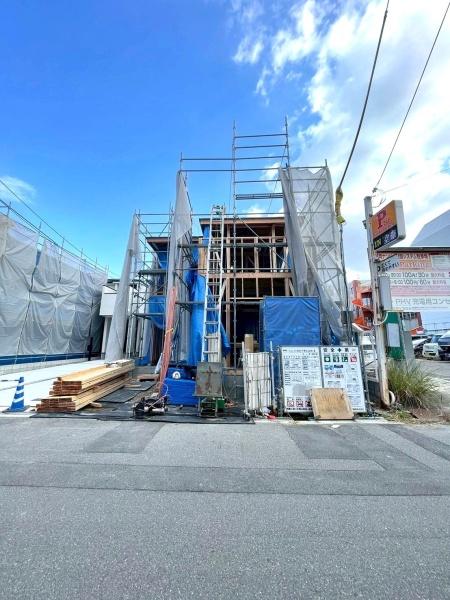 大阪府大阪市平野区瓜破西2丁目の新築一戸建ての現地外観写真