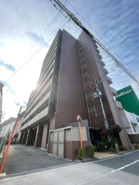 大阪府大阪市東住吉区住道矢田5丁目の中古マンションの現地外観写真