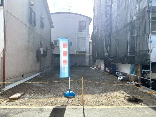 大阪府大阪市東住吉区南田辺3丁目の土地の現地土地写真