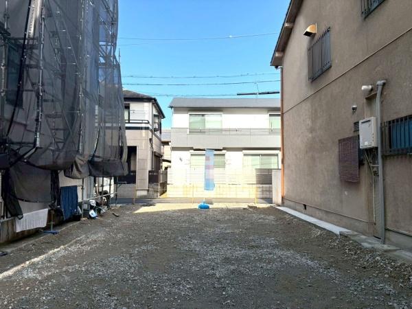 大阪府大阪市東住吉区南田辺3丁目の土地の現地土地写真