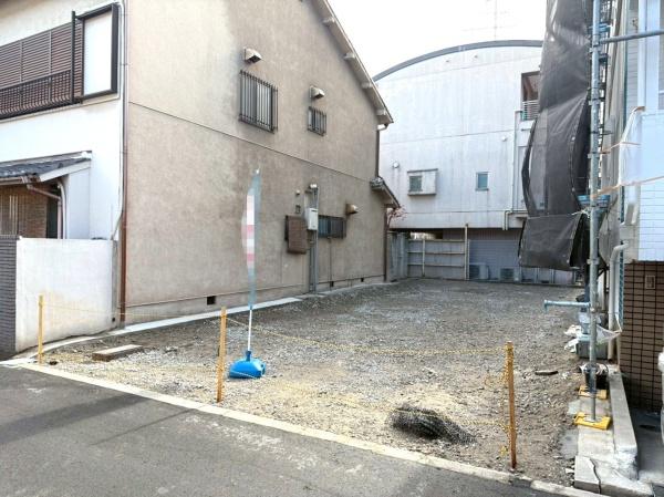 大阪府大阪市東住吉区南田辺3丁目の土地の現地土地写真