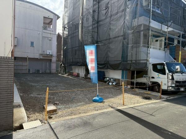 大阪府大阪市東住吉区南田辺3丁目の土地の現地土地写真
