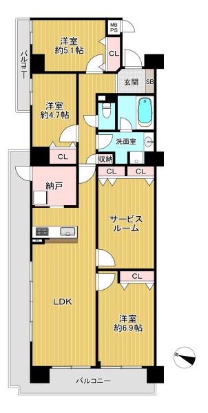 ���{���s����搼�{��3���ڂ̒��Ã}���V�����̊Ԏ��}