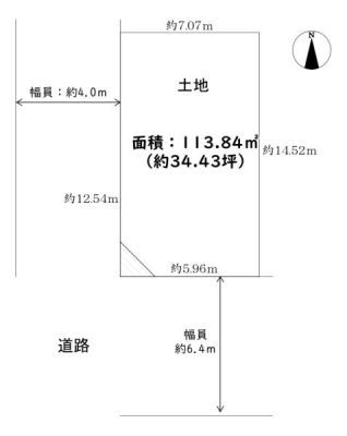 ���{���s���Z�g�擌�c��2���ڂ̓y�n�̊Ԏ��}