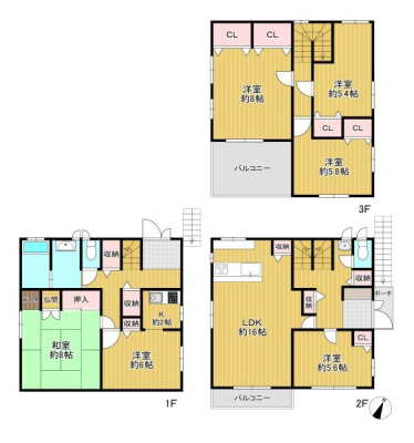 ���Ɍ��_�ˎs������2���ڂ̒��È�ˌ��Ă̊Ԏ��}