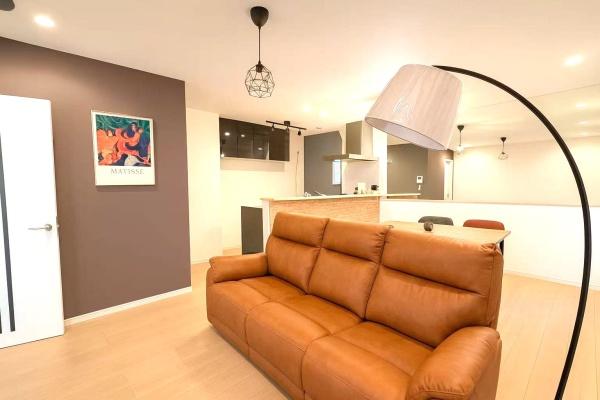 大阪府大阪市東住吉区住道矢田4丁目の中古一戸建てのリビング