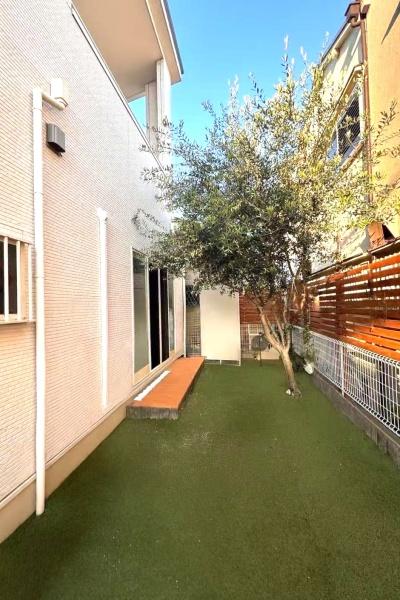 大阪府大阪市東住吉区住道矢田4丁目の中古一戸建ての庭