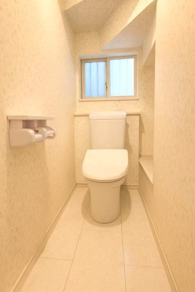 大阪府大阪市東住吉区住道矢田4丁目の中古一戸建てのトイレ