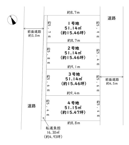 ���{���s���Z�g��R��4���ڂ̓y�n�̊Ԏ��}