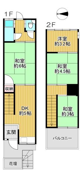 ���{�����s�R�蒬�̒��Ãe���X�n�E�X�̊Ԏ��}