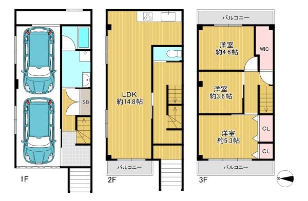 ���Ɍ����s�����c��8���ڂ̒��È�ˌ��Ă̊Ԏ��}