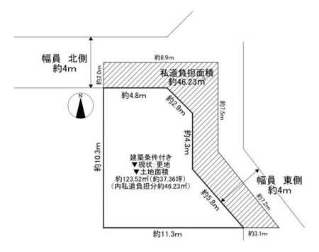 ���{��^�s��ΐ����̓y�n�̊Ԏ��}