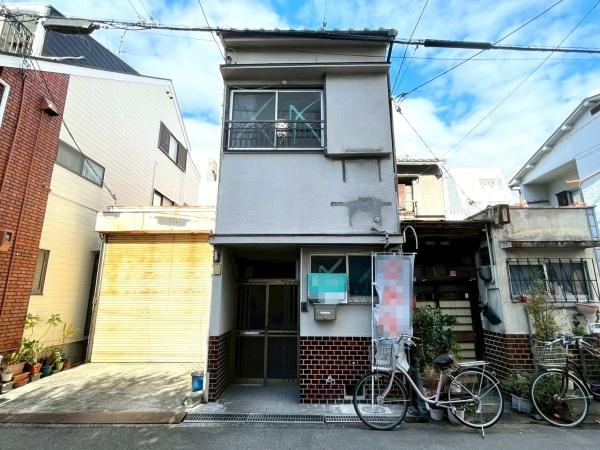 大阪府大阪市東住吉区西今川1丁目の土地の現地土地写真