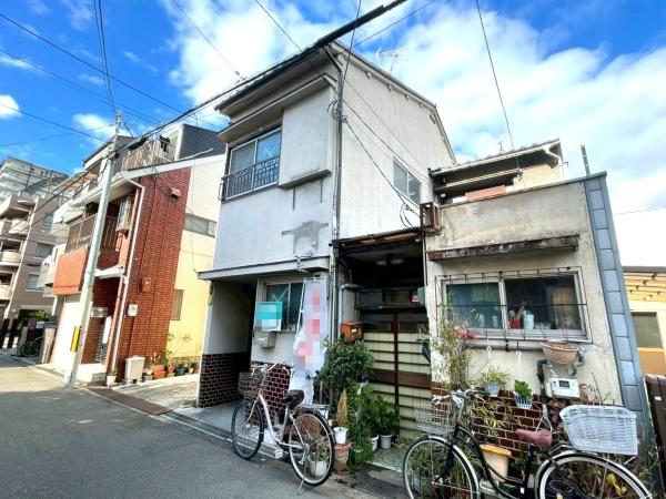 大阪府大阪市東住吉区西今川1丁目の土地の現地土地写真