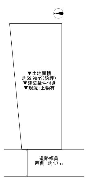 ���{��^�s�O�c��5���ڂ̓y�n�̊Ԏ��}