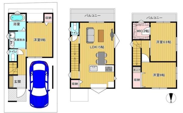 ���{�����s�ԉ�����2���ڂ̓y�n�̊Ԏ��}