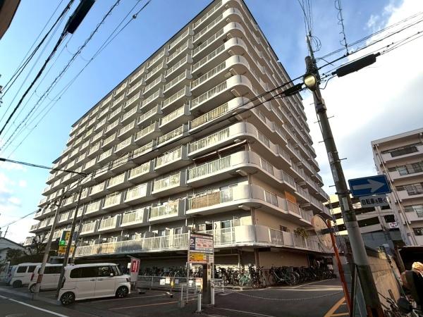 大阪府大阪市生野区鶴橋3丁目の中古マンションの現地外観写真