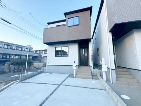 ���{�L���s������1���ڂ̐V�z��ˌ��Ă̌��n�O�ώʐ^