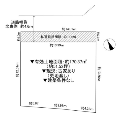 ���{�����s����t2���ڂ̓y�n�̊Ԏ��}