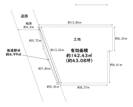 ���{���s����撆��4���ڂ̓y�n�̊Ԏ��}