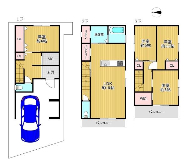 ���{���s����撆��4���ڂ̓y�n�̊Ԏ��}