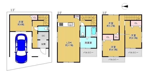 ���{���s����撆��4���ڂ̓y�n�̊Ԏ��}