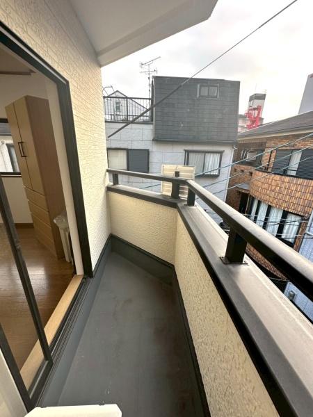 大阪府大阪市平野区西脇4丁目の中古一戸建てのバルコニー