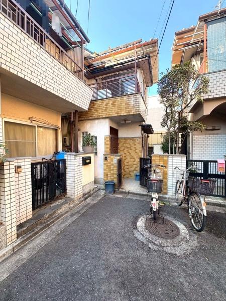 大阪府大阪市生野区中川4丁目の土地の現地土地写真