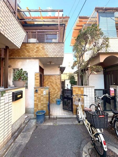 大阪府大阪市生野区中川4丁目の土地の現地土地写真