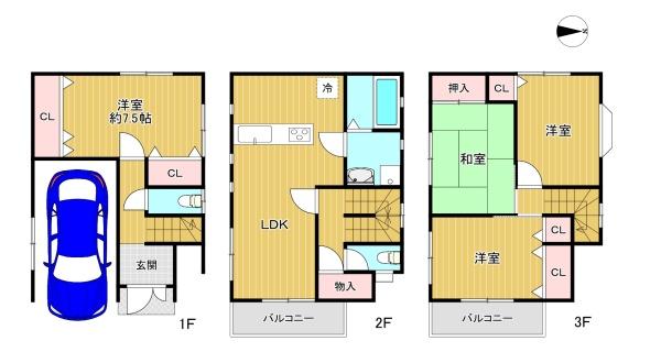 ���{����s����1���ڂ̒��È�ˌ��Ă̊Ԏ��}