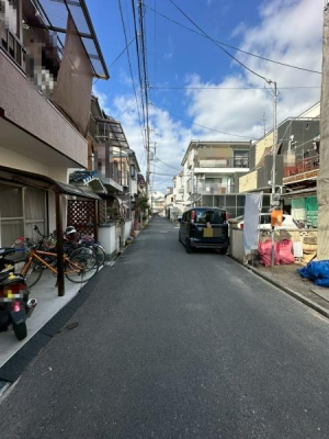 ���{�Q����s�L�����̐V�z��ˌ��Ă̑O�ʓ��H�܂ތ��n�ʐ^