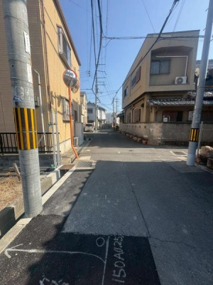 ���{�Q����s�ΒÌ����̓y�n�̑O�ʓ��H�܂ތ��n�ʐ^