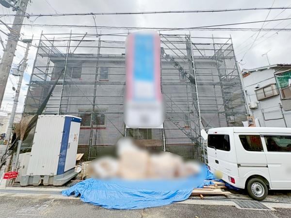 ���{�����s����3���ڂ̐V�z��ˌ��Ă̌��n�O�ώʐ^