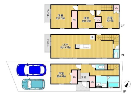 ���{�����s�H����5���ڂ̐V�z��ˌ��Ă̊Ԏ��}�i��N)