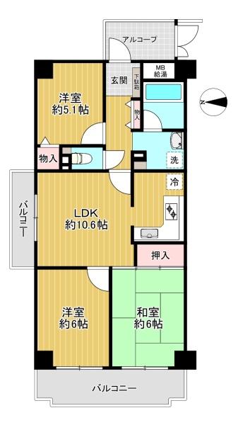 ���{�Q����s�c�䐼���̒��Ã}���V�����̊Ԏ��}