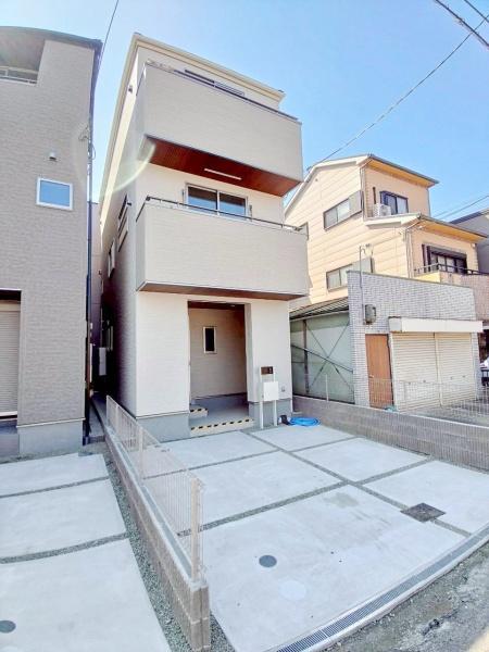 ���{�����s�H����1���ڂ̐V�z��ˌ��Ă̌��n�O�ώʐ^