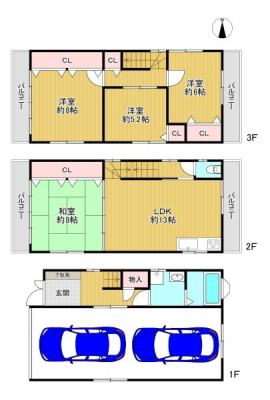 ���{��^�s�O�c��4���ڂ̒��È�ˌ��Ă̊Ԏ��}�i��N)