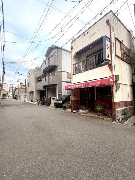 大阪府大阪市住之江区東加賀屋2丁目の土地の現地土地写真