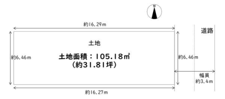 ���{���s����敽��{��1���ڂ̓y�n�̊Ԏ��}�i��N)