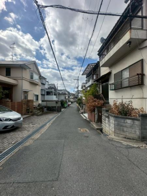 ���{�Q����s�������̓y�n�̑O�ʓ��H�܂ތ��n�ʐ^